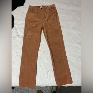 LOFT Tan Corduroy Pants